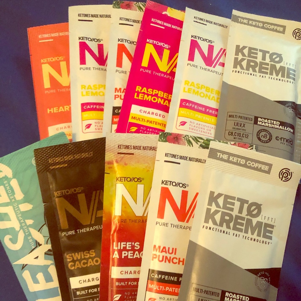 Keto Prüvit 9 packs plus 2 keto Kreme